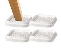 Generico Furniture Risers | 4 Pieces Nonslip Bottom Stackable Bed Lifter Versatile Bedd Raising Blocks | Lifts Washing Machine Riser for Refrigerator Desk Table Washer Cabinet