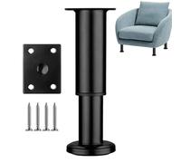 Generico Furniture Support - Legs with Height Adjust | Noise Reduction Tool with Robust Framing & Vivid Finish Matte Texture for Cabinets, Chairs, Tables, Home and Professional Refurbishing Use