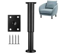 Generico Furniture Support - Legs with Height Adjust | Noise Reduction Tool with Robust Framing & Vivid Finish Matte Texture for Cabinets, Chairs, Tables, Home and Professional Refurbishing Use