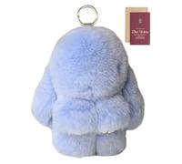 Generico Furry Creature Accessory - 12cm Mini Specification Stuffed Toy for Daughters, Adorable Aesthetic Decoration with Golden Hook, Hanging Mascot for Handbag Suitcase Vehicle Interior Keys