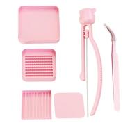 Generico Fuse Beads Sorting Kit - 7.09 Inch Beading Tool Set | ABS Organizer Craft Tool - Non-slip tweezers needle shovel and storage box for Mèlty bead sorting jewelry DIY and creative craft work