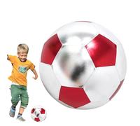 Generico Fußball Für Kinder, PVC 25 Cm | Aufblasbarer Fußball Mit Stoffüberzug, Indoor-Spiel, Outdoor-Aktivität, Interaktiver Aufblasbarer Fußbälĺ | Freizeit- Und Schulsport