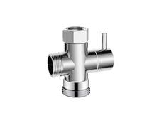 Generico G1/2" Valvola deviatrice for soffione doccia in ottone massiccio, braccio, rubinetto deviatore for manuale e fissa, 20 mm(Water valve-A3)