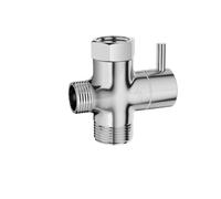 Generico G1/2" Valvola deviatrice for soffione doccia in ottone massiccio, braccio, rubinetto deviatore for manuale e fissa, 20 mm(Water valve-A4)