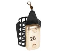 Generico Gabbia per Mangiatoia per Attrezzatura da, Design Efficiente per La Dispersione delle Esche, 10x8x4 Cm, Gabbia per Esche, Trappola da Ponderata, Robusta E Resistente alla Corrosione, per B