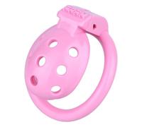 Generico Gabbia Protettiva CB Leggera e Traspirante da Uomo, Due Colori, Quattro Anelli di Diverse Misure Inclusi - A449IT (Rosa, vestibilità Regolare)