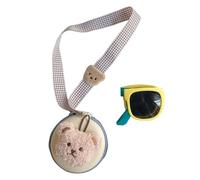 Generico Gafas Sol Niños - 12,5x4,8cm Plegable Bebé | Niñas Con Cordón Para Niños Niñas