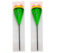 Generico Galleggiante Pesca Trota Lago Fiume in Line Trabucco Tremarella Kit 2 Pz (gr. 4)
