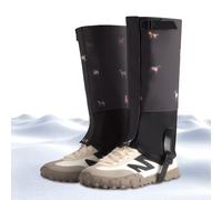 Generico Gambali - Coperture Impermeabili E Leggere - Gambali da Neve Infantili Outdoor - per Adolescenti Ragazzi Ragazze Bambini Arrampicata Motociclismo Ciaspole Ciclismo Sci Camminare