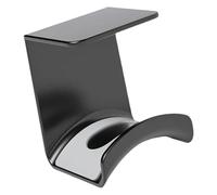 Generico Game Headphone Stand - Wall Mount Headset Hanger, No Punch Adhesive Hook, Desk Organizer | Convenient Headphone Holder For Gaming Setup Home Office Desk Space Management Accessory