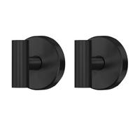 Generico Ganci a, Ganci per doccia a - Gancio per doccia in acciaio inossidabile 2X | Appendiabiti per utensili senza perforazione per bagno, cucina, portasciugamani rimovibile