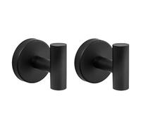 Generico Ganci a, Ganci per doccia a | Gancio per doccia in acciaio inossidabile 2X,Appendiabiti per utensili senza perforazione per bagno, cucina, portasciugamani rimovibile