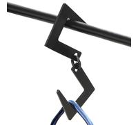 Genérico Ganci a S - Gancio metallico ad uso intensivo - Ganci supporto per padelle e pentole da cucina, per interni esterni, camera da, cucina, bagno, garage, vestiti, piante, asciugamani