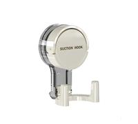 Generico Ganci a ventosa con forte potere di aspirazione, ganci adesivi senza foratura e senza tracce for la casa, il bagno, la cucina, la porta posteriore e la zona del WC(White2,5pcs)