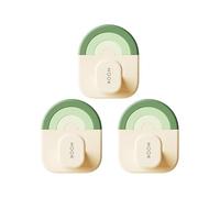 Generico Ganci Adesivi per Parete | 3 Pezzi Porta Appendini - Attaccapanni | Per Parete Doccia Bagno Porta Soffitto Cucina Cappotto Chiave Finestra Dormitorio Armadio Asciugamano Vestiti Zaino