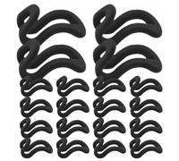 Generico Ganci appendiabiti,Ganci appendiabiti - Confezione da 20 salvaspazio per appendiabiti - Triangoli spaziali, ganci per appendere grucce, clip per vestiti per studenti universitari, ragazze