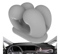 Genérico Ganci Autoadesivi in silicone,Organizer per matita labbra per auto | Gancio rimovibile multiuso per porte cucina bagno organizzatore per donne senza cuciture