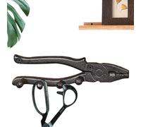 Generico Ganci Da Parete In Ghisa,Gancio Strumenti Vintage Forma Pinza - Attaccapanni Decorativo Da Parete - Per Proprietari Casa Artigiani Falegnami Garage Officina Appaltatori Agricoltori