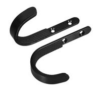 Generico Ganci da Parete in Metallo per Carichi Pesanti, Set 2 Pezzi, Gancio a J Versatile per Asse da Stiro, Portasciugamani e Borse, Salvaspazio per Casa, Ufficio e Garage