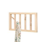 Generico Ganci Decorativi Da Parete,Appendiabiti Rustico Compatto,Attaccapanni In Legno A Muro | Per Borse Cappelli Chiavi Ingresso Soggiorno Camera da Bagno Cucina