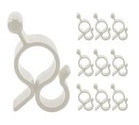 Generico Ganci leggeri per luci a corda da interni, clip per luci a corda | Ganci per a per clip da doccia da 10 pezzi - Clip per a, ganci per doccia per Capodanno cinese, San, Ringrazia