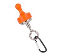 Genérico Ganci magnetici potenti | Gancio forte e resistente con moschettone, gancio per vestiti da campeggio, per crociera, camper, cucina, bagno, griglia esterna, armadio da soffitto