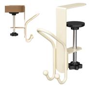 Generico Ganci per Calze da - Appendiabiti Calze Natalizie Regolabile,Portaoggetti Senza Fori 9 Kg Capacità Per Decorazioni Festive Chiavi Asciugamani Casa Appartamento Classe