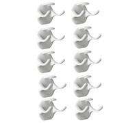 Generico Ganci Per Cappelli | 10 Pezzi Appendino Adesivo Per La Conservazione E Organizzazione - Portacappelli A Parete - Per Camera Da Ingresso Appartamento Posto Di Lavoro Casa Porta E Armadio