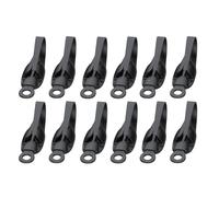 Generico Ganci per ghirlande di Natale - Calze da e ganci per ghirlande | Appendiabiti per ghirllande | Gancio riutilizzabile da 12 pezzi per ghirlanda per mantello, per vacanze, portico esterno