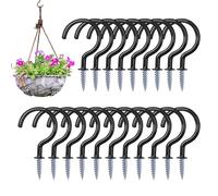 Generico Ganci Per Soffitto Per Piante | Supporto per Interni ed Esterni,20 Pezzi Ganci A Vite Per Soffitto | Per Appartamento Cucina Patio Giardino Bagno Cantina Garage Balcone Casa