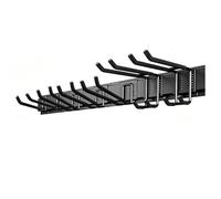 Generico Ganci Portaoggetti Da Garage - Rack A Parete Robusto | Ganci Multiuso Per Attrezzi Giardino E Garage - Per Interni Casa Cucina Capanno Attrezzi Giardino Tubo Pala Scopa Snowboard