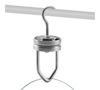 Genérico Ganci rotanti ad alta resistenza: vernice a sospensione forte, gancio in metallo resistente, supporto di rivestimento resistente alla corrosione con rotazione regolare | col