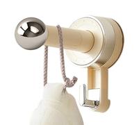 Genérico Ganci Ventosa Bagno 2 pezzi: ganci per una fase di doccia aspirabile regolabile, organizzatore senza servizio, grucce da cucina per asciugamani, borse, cappelli, cappotto, chiavi