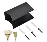 Generico Gancio da Parete per la Scopa - Rastrelliera per Attrezzi da Giardino,Gruccia Portamocio in Acciaio,per Cucina Lavanderia Ripostiglio Seminterrato Esterno Giardino Cortile Casa