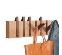 Generico Gancio da parete per pianoforte in legno, supporto per cappotto sospeso con braccio di design elegante, moderno impiccagione per parete d'ingresso | Gancio decorativo per l'organizzazione di