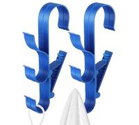 Generico Gancio della piscina - per accessori per piscina | Soluzione pratica e affidabile per organizzare strumenti di pulizia esterna, un robusto di montaggio multiuso con tiepido, rimedio, ma