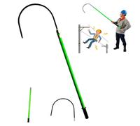 Generico Gancio di Soccorso Isolato e Resistente - Strumento Essenziale per la Sicurezza elettrica in Caso di riparazioni di Veicoli e situazioni di Emergenza, Attrezzatura di Emergenza di Alta Quali