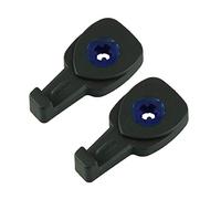 Generico Gancio per poggiatesta per seggiolino Auto, 1 Paio di Ganci per Sedile Posteriore automobilistico per Borsa Borsa Borsa Negozio Alimentare Nero Molto Pratico e popolareTrattamento Seducente