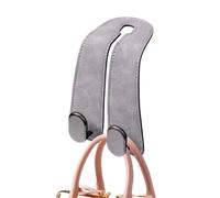 Generico Gancio Per Ripostiglio Su Schienale Sedile Auto | Gancio universale in pelle PU con doppio metallo | per poggiatesta auto - Viaggi Stradali Guida Quotidiana Campeggio Estivo Commute Picnic