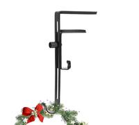 Generico Gancio Porta per Ghirlanda - Porta Ghirlanda Resistente in Metallo Portainsegna Benvenuto - Gancio per di Natale per d'Ingresso,per Interno ed Esterno in Autunno Halloween Primavera Pa