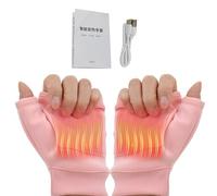 Generico Gants chauffants pour femmes - Moufles d’alpinisme sans doigts | Gants chauffants rechargeables USB | Mains chaudes pour moto vélo course randonnée chasse camping travail hiver extérieur