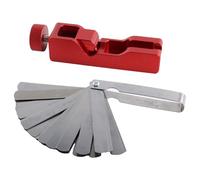 Generico Gapper Per, Materiale In Lega Di Alluminio | Strumento Universale Per Gap Da 370 G, Questo Set Di Spessimetri Rosso/nero Da 32 Pezzi Si Adatta A Tappi Da 10 Mm, 12 Mm, 14 Mm E 16 Mm Per