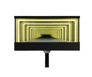 Genérico Garage Key Holder - Soft White LED Key Rack - Infinity Mirror Wall Mounted Keys Rack | for Christmas Entryway Home Entry Front Door Entryway Farmhouse