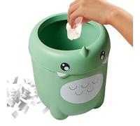 Generico Garbage Can, Waste Storage, Small Room Cute Dinosaur Trash Bin Open Functional Compact, Waste Organizer Basket for Under Table, Kitchens, Office, Kids’ Rooms, Durable and Decorative