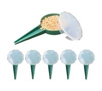 Generico Garden Flower Planter - Handheld Seed Spreader, Professional Nursery Sowing Guide Universal Hole | Portable Greenhouse Hobby Tool for Gardeners, Outdoor Yard Seeding Prep