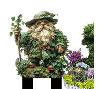 Generico Garden Stake Decor 2D Acrylic Decoration Ground Insert
