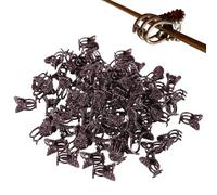 Generico Gardening STEM Clips - PP 2.2cm, Plant Support Clips, Plant Clip | Secure Hold, Gentle Grip, Garden Fasteners + for Tomato, Orchid, Pothos, Indoor Plants, Outdoor Garden, Greenhouse, Pots