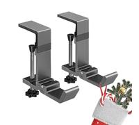 Generico Garland Hanger for Front Door, 210g Adjustable Wreath Hooks for Christmas Fireplace, Foldable Hooks Stocking Hanger for Living Room Window Winter Cable New Year Lanterns Earphones Bags Use