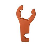 Generico Gas Bottle Wrench - Gas Tank Spanner Wrench, Ergonomic Double-Head Wrenchh, Gass Valve Wrenchh, Pressure Reducing Valve Spanner For Automotive HVAC Welding RV Repair Home Camping Outdoor