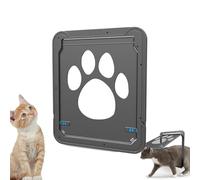 Generico Gattaiola per Gatti, 29×24 Cm Porta per Gatti con Chiusura Automatica, Porticina per Gatto, Zanzariera per Gatto